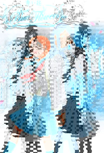 Sweet Blue Flowers poster