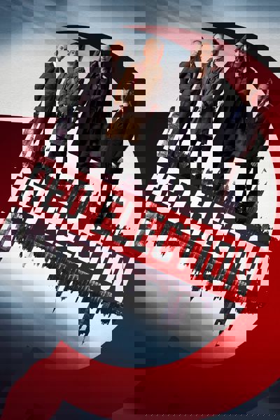 Red Election poster