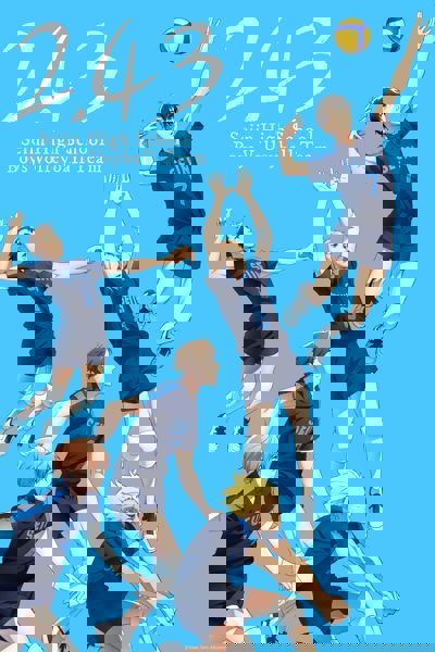 2.43: Seiin High School Boys Volleyball Team poster